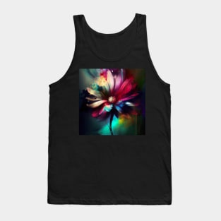 Floral Artwork Designs Tank Top